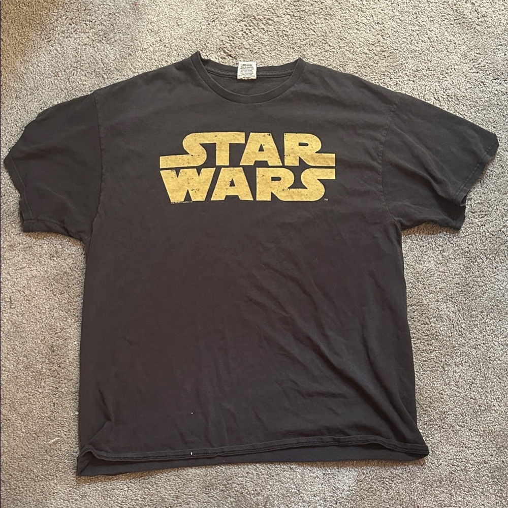 Vintage Star Wars Black T-Shirt